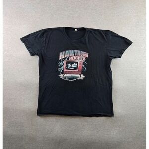 Vintage Hawthorne Heights T Shirt Mens XL Black Ohio Is For Lovers 2006 EMO Punk